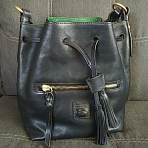 Dooney and Bourke Logan Drawstring Bucket Bag